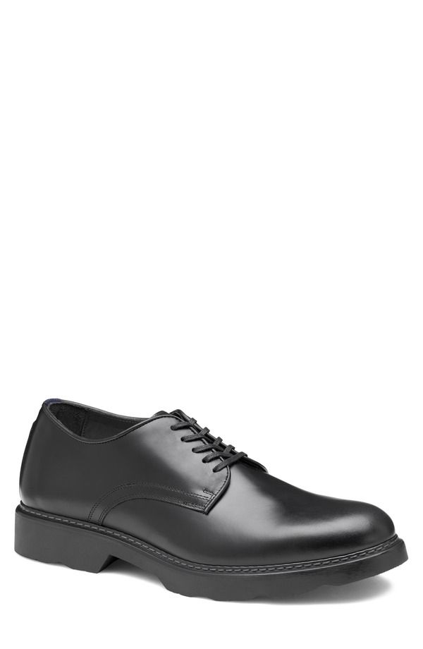 ジョンストンアンドマーフィー メンズ シューズ ダービー Johnston Murphy Huxley Plain Toe Derby Black European Calfskin ブラック 45,480円