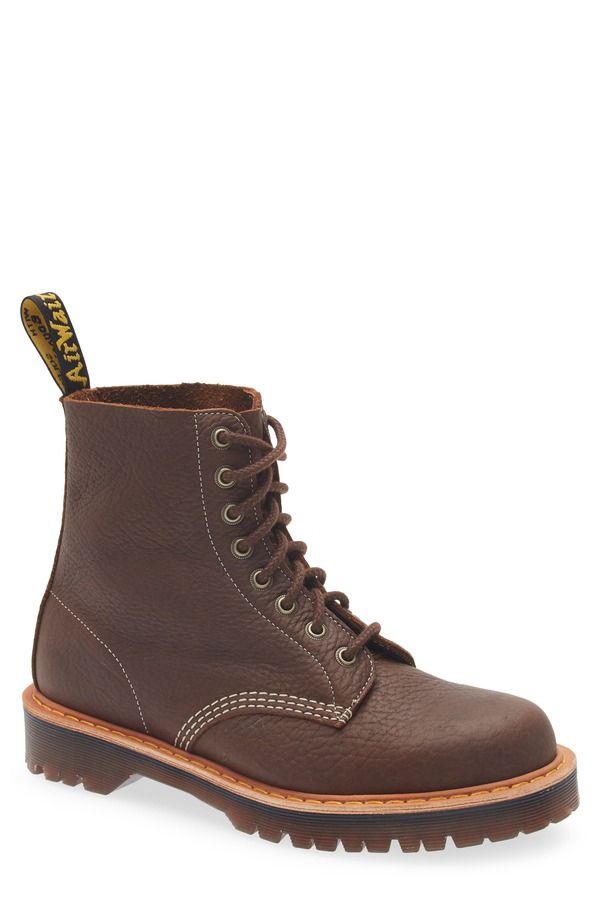 ドクターマーチン メンズ シューズ ブーツ・レインブーツ Dr Martens 1460 Pascal 8Eye Boot Sepia Brown ブラウン