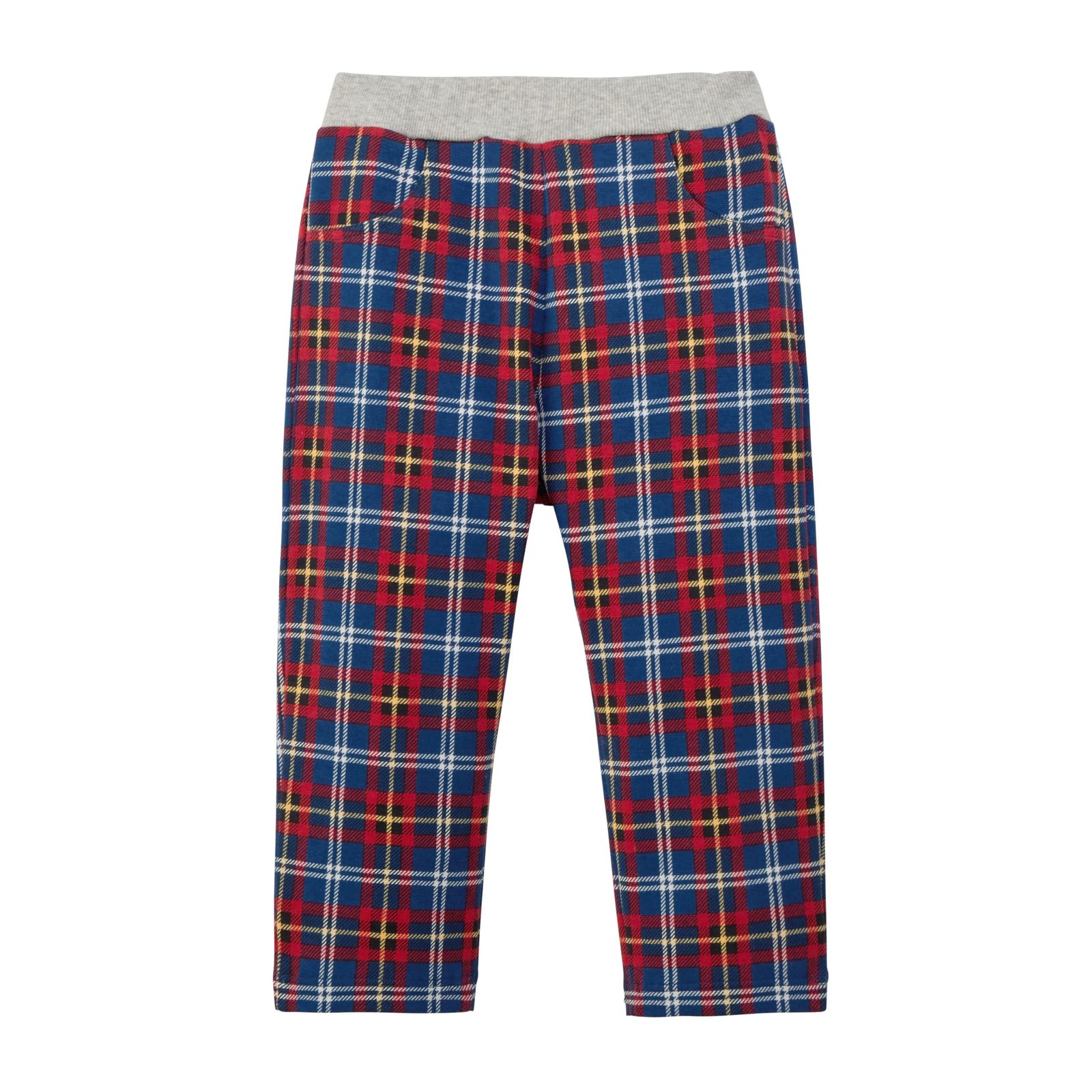 新品 [ミキハウス] WEB限定 チェックパンツ ロングパンツ ズボン チェック 男の子 女の子 ベビー キッズ 子供服 通園 通学 10-3230-144 100cm 赤