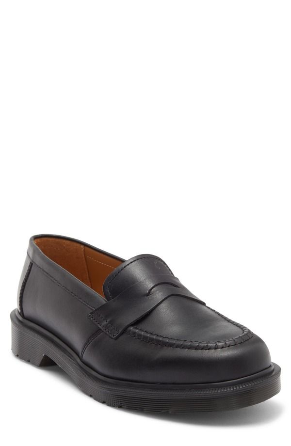 ドクターマーチン メンズ シューズ ローファー Dr Martens Delapre Penny Loafer Black ブラック
