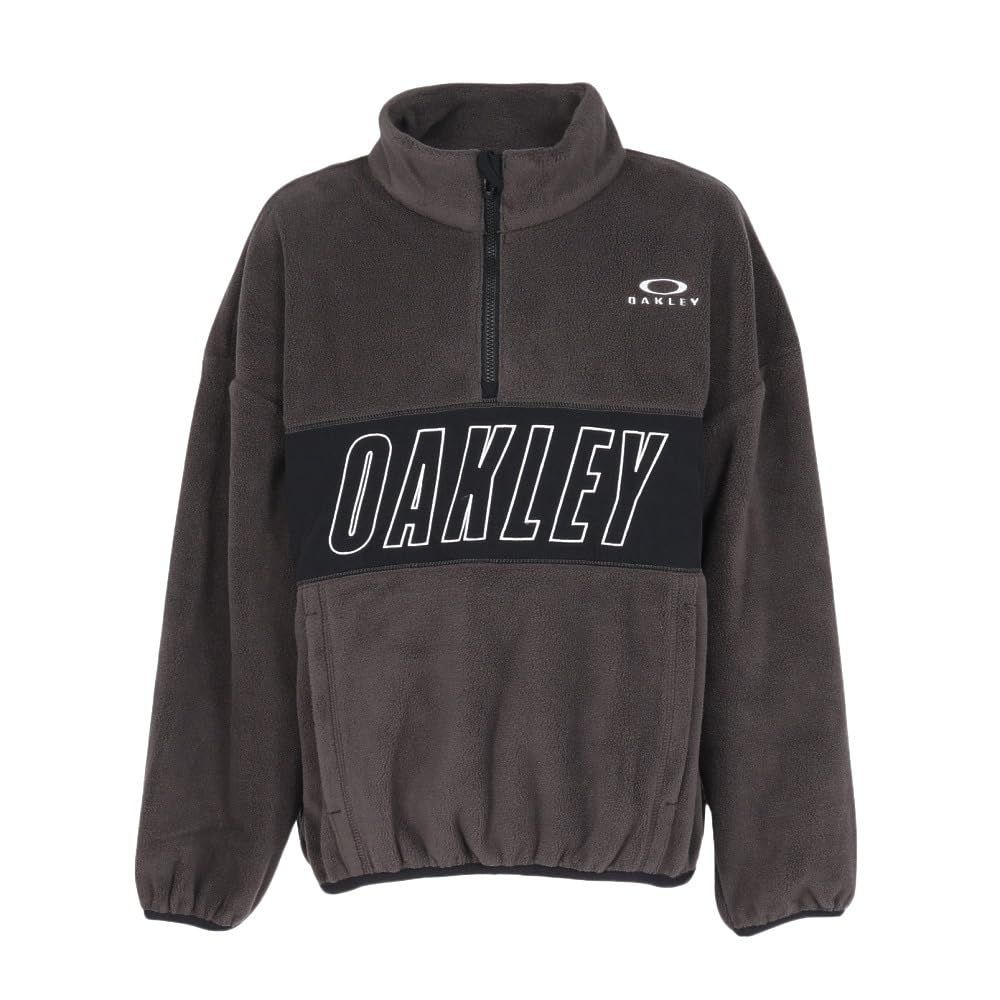 新品 [オークリー] YTR MICRO FLEECE HZ 10.0 ユニセックス子供 FOA408324 (22H) SHADOW/BLACK US XS サイズ (日本 XS 130cm相当)
