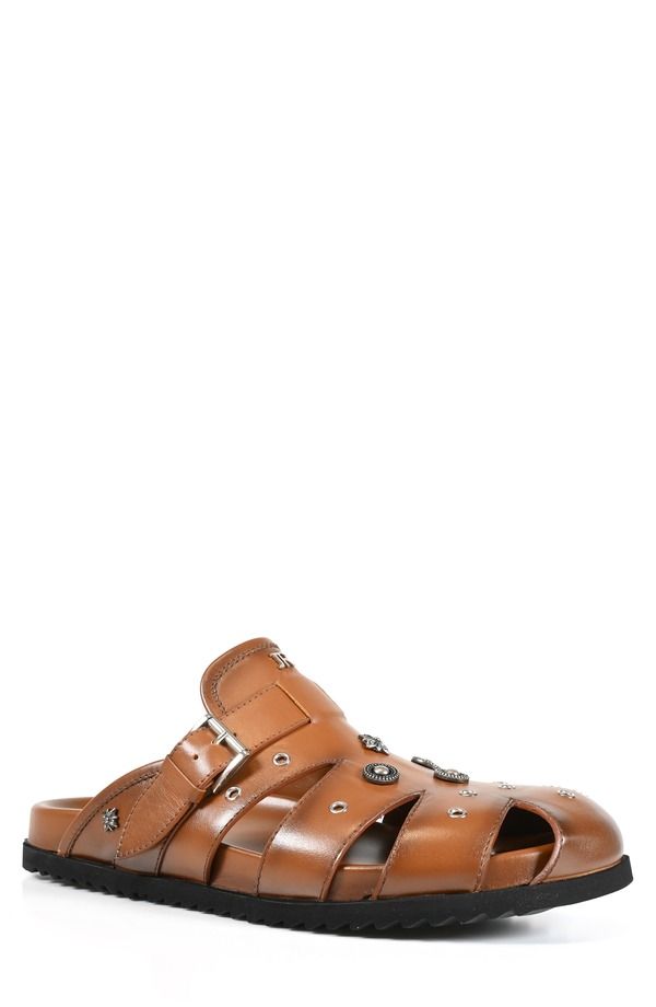 ジョン リッチモンド メンズ シューズ サンダル JOHN RICHMOND Studded Fisherman Sandal Tan タン