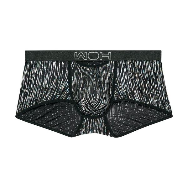 ホム メンズ アンダーウェア トランクス HOM Pure Seduction Trunk Black ブラック