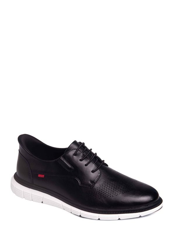 マークジョセフニューヨーク メンズ シューズ オックスフォード レザー Marc Joseph New York Edward Street Hands Free Technology Leather Perforated Oxford Black Napa