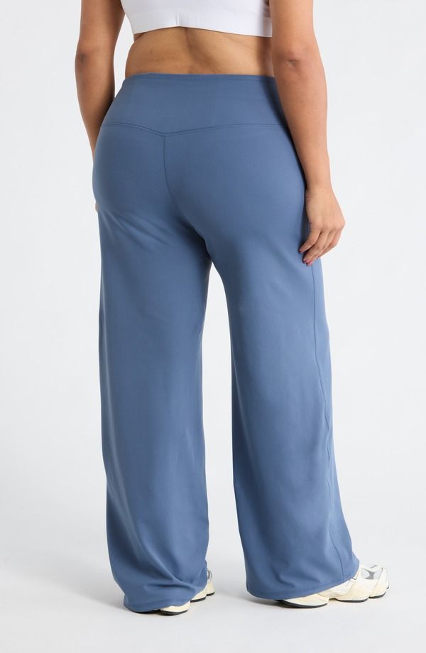 ゼラ レディース ボトムス レギンストレート ハイウエスト パンツ Zella Zen High Waistraight Leg Pants Blue Vintage ブルー ゼラ レディース ボトムス レギンストレート ハイウエスト パンツ Zella Zen High Waistraight Leg Pants Blue Vintage ブルー