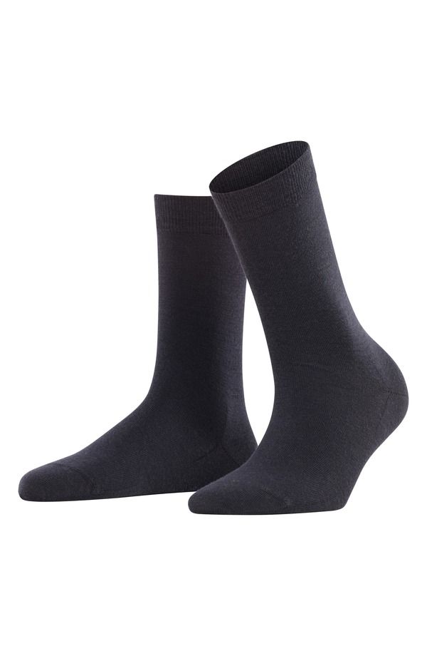 ファルケ レディース アンダーウェア 靴下 Falke Soft Merino Crew Socks Dk Navy ネイビー 9,105円