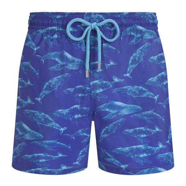 ヴィルブレクイン メンズ 水着 ハーフパンツ・ショーツ ショートパンツ Vilebrequin Men Ultralight and packable Swim Shortsparkling Whales Versailles の商品写真