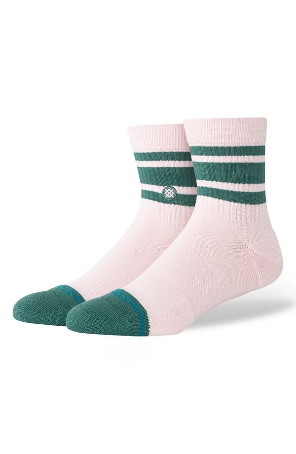 スタンス レディース アンダーウェア 靴下 コットン Stance Boyd Cotton Blend Quarter Socks Pink ピンク