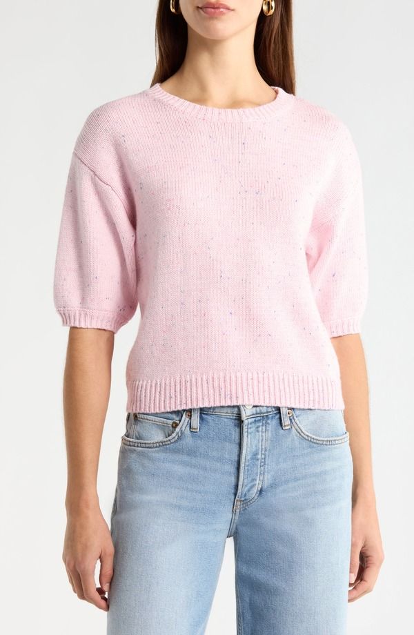 アストール レディース アウター パーカー・スウェット セーター ASTR the Label Collette Sweater Pink ピンク