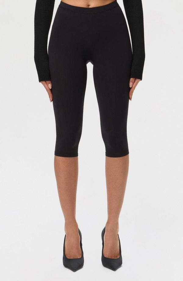 ネイキッドワードローブ レディース ボトムス レギンス キャップ Naked Wardrobe Capri Leggings Black ブラック