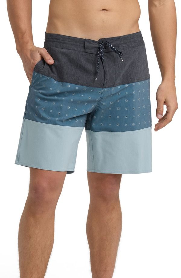 ビラボン メンズ 水着 ハーフパンツ・ショーツ ショートパンツ Billabong Tribong LT Board Shorts Rustic Blue ブルー