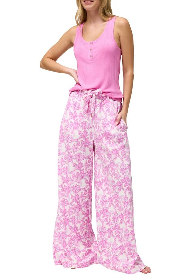 ハニーデュー インティメッツ レディース アンダーウェア ナイトウェア Honeydew Coastal Cozy Pajamas Pink Lady Paisley ピンク