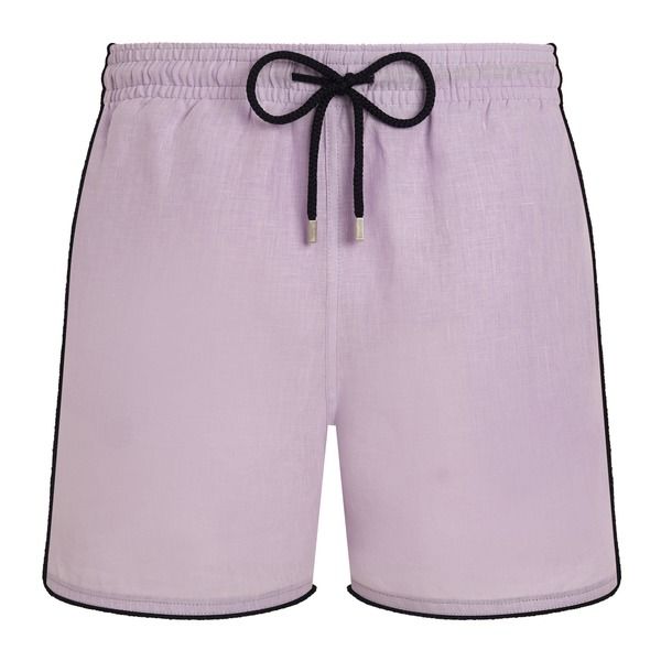 ヴィルブレクイン メンズ 水着 ハーフパンツ・ショーツ ショートパンツ リネン Vilebrequin Men Linen Swim Shortsolidawn Pink ピンク