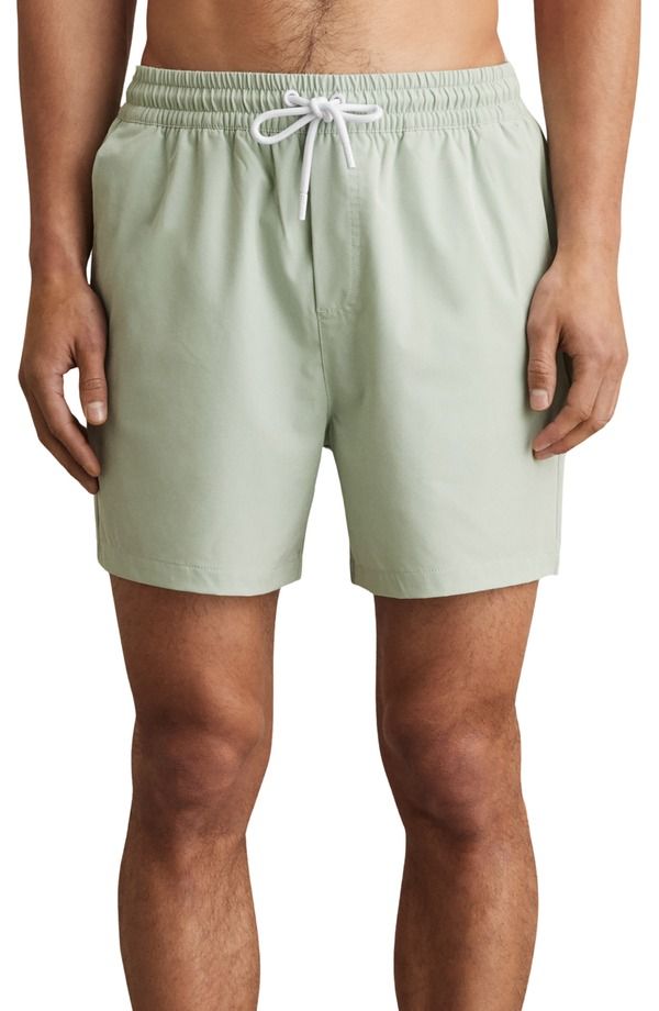 レイス メンズ 水着 ハーフパンツ・ショーツ Reiss Cliff Wateresistant Swim Trunks Mint Green グリーン