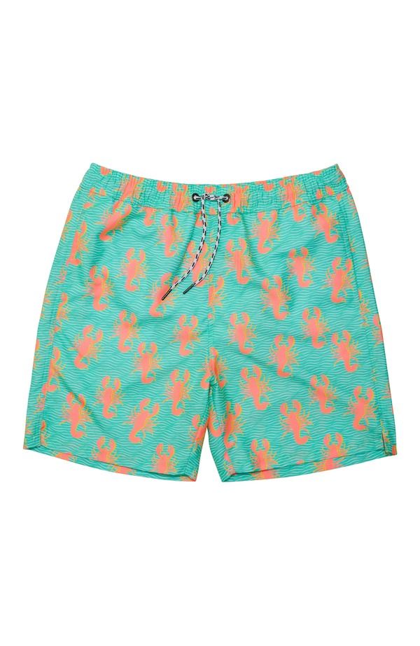 スナッパーロック メンズ 水着 ハーフパンツ・ショーツ プリント ショートパンツ Snapperock Printed Swim Shorts Ocean Clawed