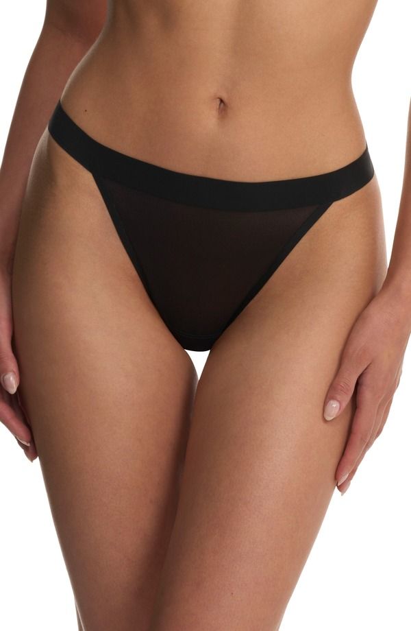 ナトリ レディース アンダーウェア パンツ Natori True Zen Thong Black ブラック