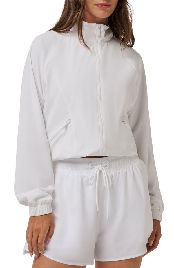トラビスマヒュー レディース アウター ジャケット・ブルゾン TravisMathew BreezeBlend Tracel Jacket White ホワイト