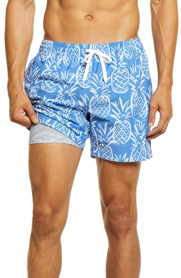 チャビーズ メンズ 水着 ハーフパンツ・ショーツ Chubbies Thigh Napples 6Inch Swim Trunks Medium Blue ブルー