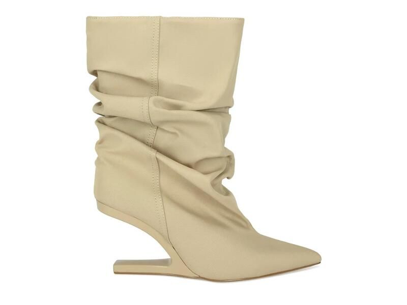 アザレア ワン レディース シューズ ブーツ・レインブーツ Azalea WangSerona Wedge Bootie Beige Khaki カーキ アザレア ワン レディース シューズ ブーツ・レインブーツ Azalea WangSerona Wedge Bootie Beige Khaki カーキ
