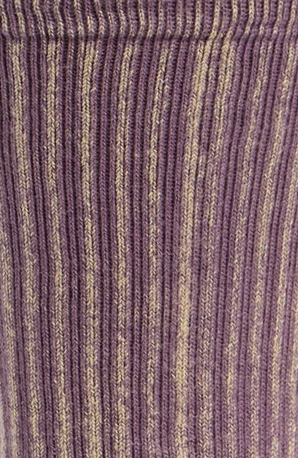 スタンス メンズ アンダーウェア 靴下 Stance Icon Dyed Crew Socks Plum プラム