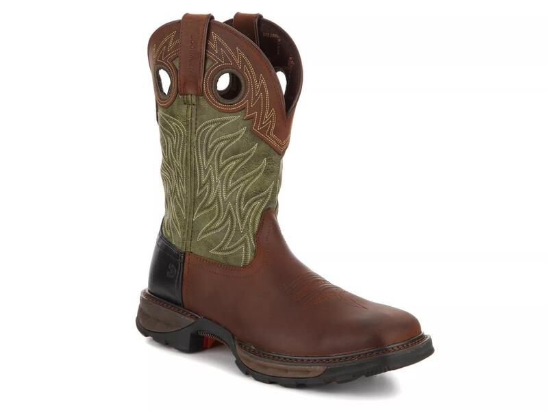 ドゥランゴ メンズ シューズ ブーツ・レインブーツ DurangoMaverick XP Cowboy Boot GreenDark Brown グリーン