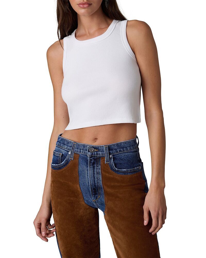 ジョーズジーンズ レディース トップス タンクトップ Joes Jeans The Ranch Tank White ホワイト