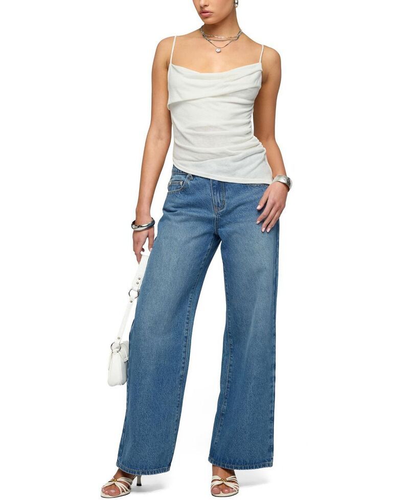 アディクテッド レディース トップス タンクトップ アシンメトリー Edikted Asymmetricowl Neck Tank Top White ホワイト アディクテッド レディース トップス タンクトップ アシンメトリー Edikted Asymmetricowl Neck Tank Top White ホワイト