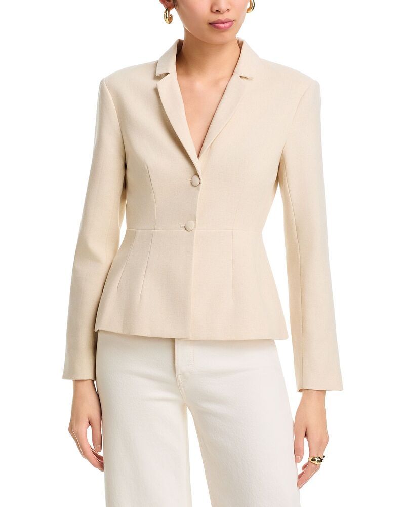 アクア レディース アウター ジャケット・ブルゾン AQUA Two Button Jacket Exclusive Khaki カーキ