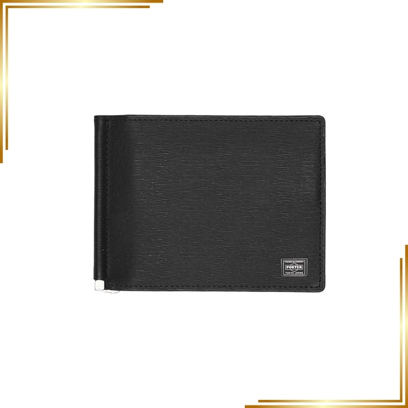 【新品】 [ポーター] カレント マネークリップ 052-02215 CURRENT 吉田鞄 二つ折り 財布 HALF FOLD MONEY CLIP カード 紙幣 定期 PASMO SUICA パスモ スイカ 通勤 通学 電車 バス ビジネス スーツ シンプ の商品写真