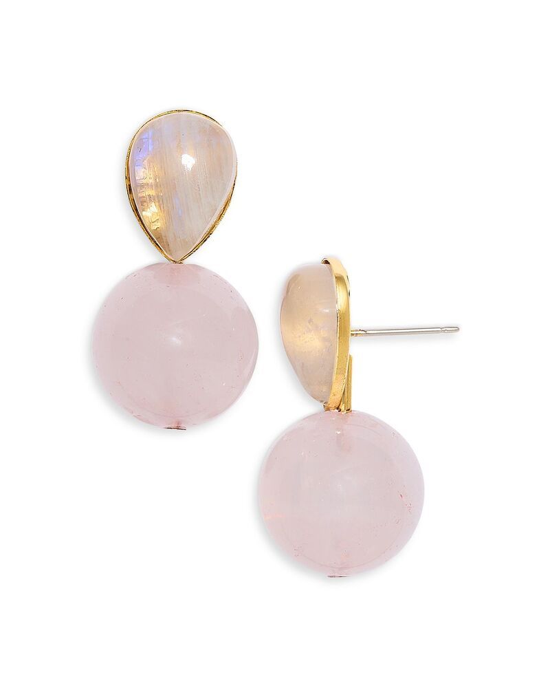 ジェニファーベア レディース アクセサリー ピアス・イヤリング Jennifer Behr Allison Earrings Rose Quartz