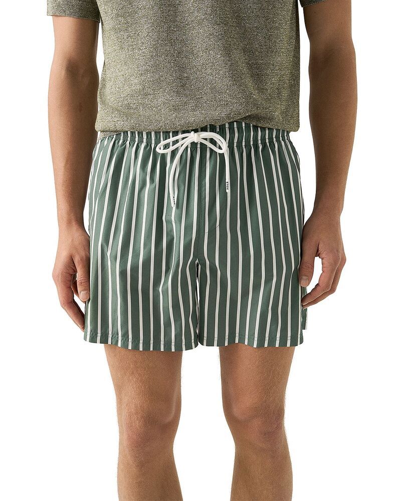 エトン メンズ 水着 ハーフパンツ・ショーツ ショートパンツ Eton Striped 54 Swim Shorts Green グリーン