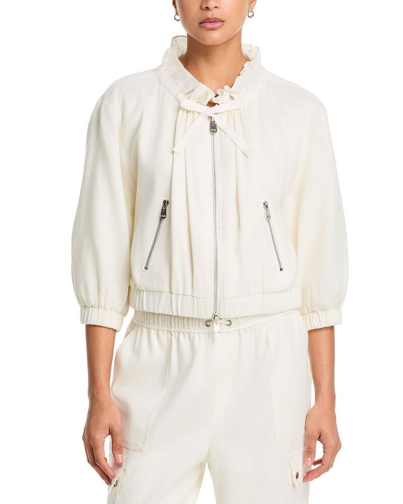 サンク セプト レディース アウター ジャケット・ブルゾン Cinq Sept Kaylie Jacket Ivory アイボリー