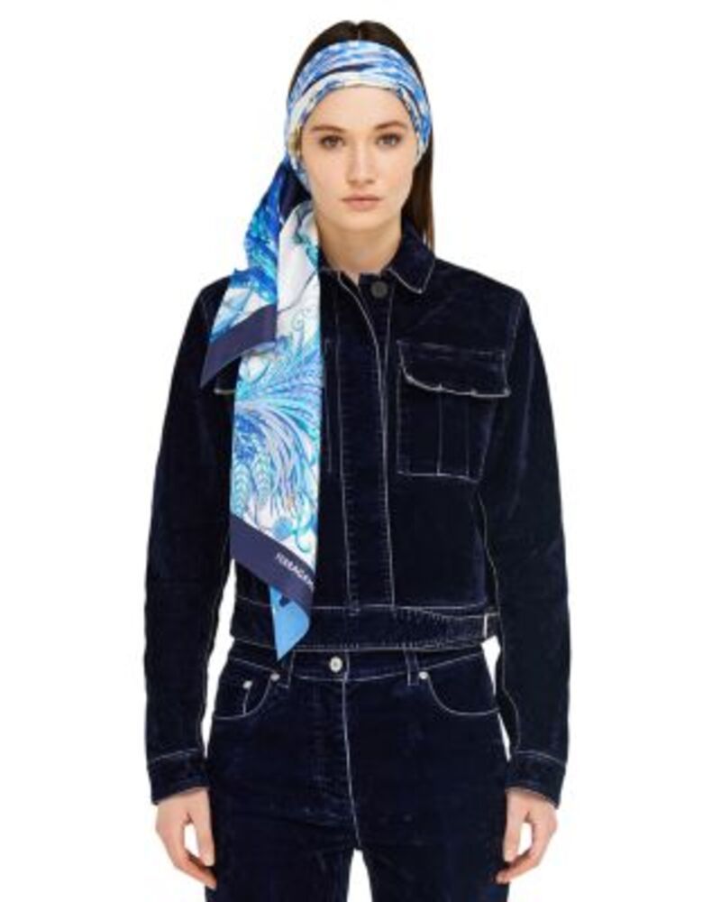 フェラガモ レディース アクセサリー マフラー・ストール・スカーフ シルク FERRAGAMO Avorio Silk Scarf OneSize