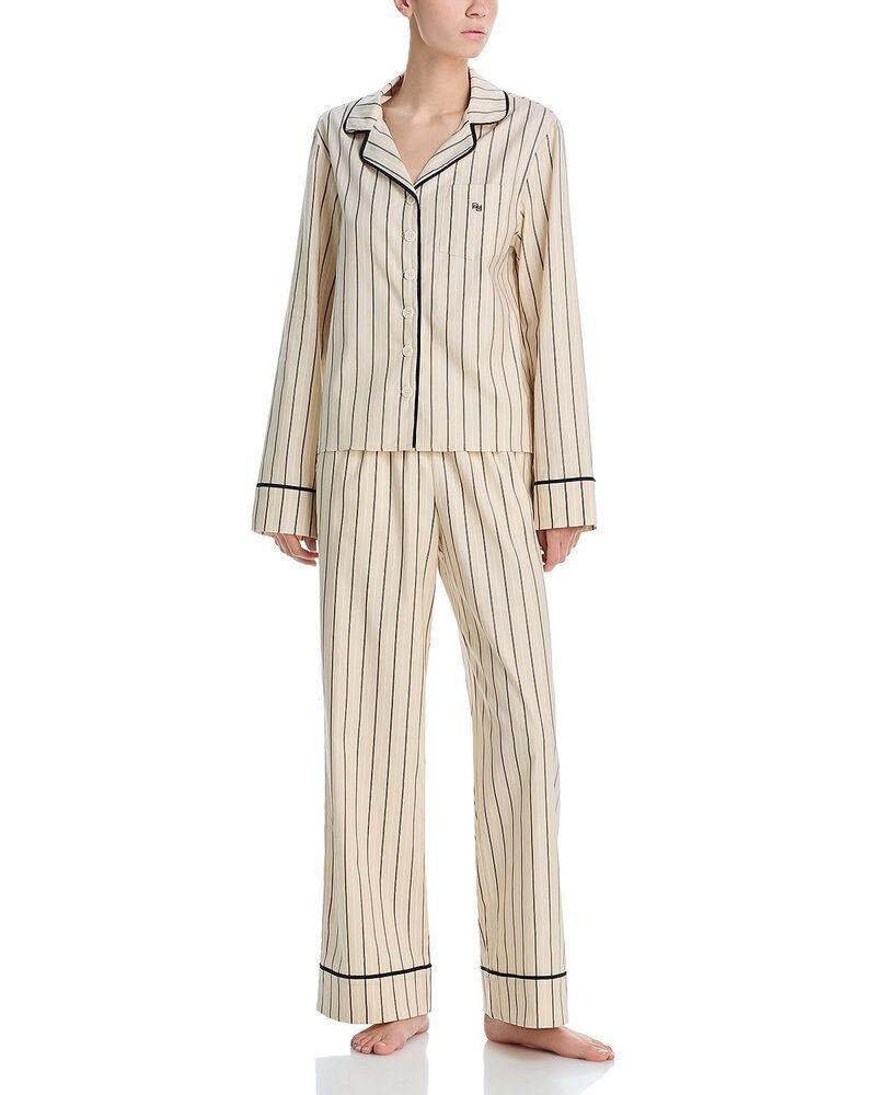 リフォーメーション レディース アウター パーカー・スウェット Reformation Coco Pajama Set Almond Stripe ストライプ