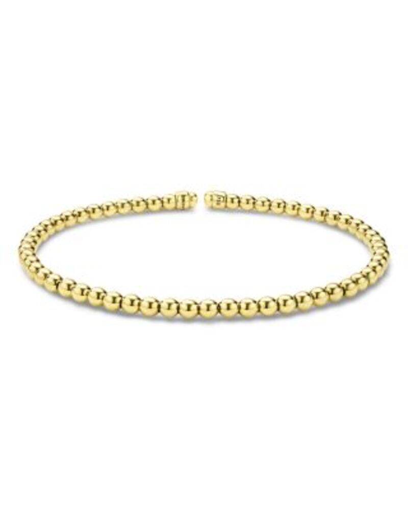 ラゴス レディース アクセサリー ブレスレット・バングル・アンクレット LAGOS 18K Yellow Gold Caviar Gold Bead Flex Bangle Bracelet OneSize イエロー