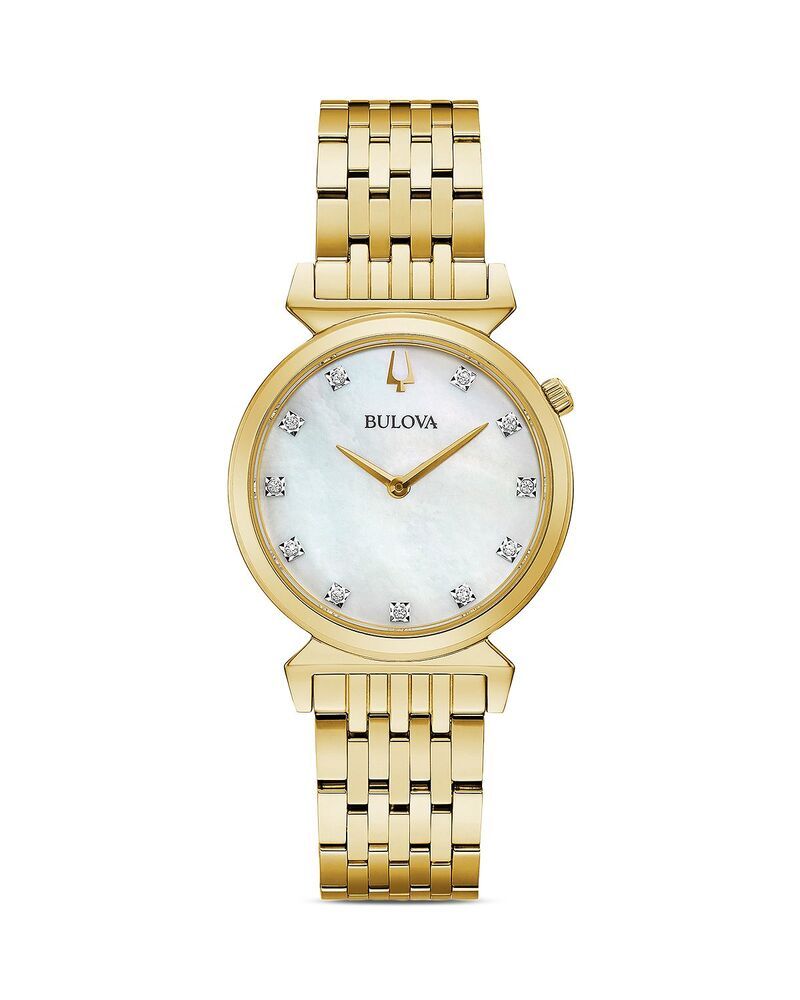 ブロバ レディース アクセサリー 腕時計 Bulova Regatta Watch 30mm Gold ゴールド