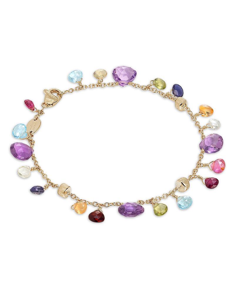 マルコ ビチェゴ レディース アクセサリー ブレスレット・バングル・アンクレット Marco Bicego 18K Yellow Gold Paradise Mixed Gemstone Bracelet Amethyst イエロー