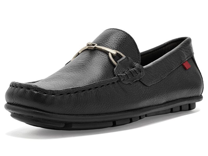 マークジョセフニューヨーク メンズ シューズ スリッポン・ローファー Marc Joseph New York Edgewood Road Black Grainy ブラック