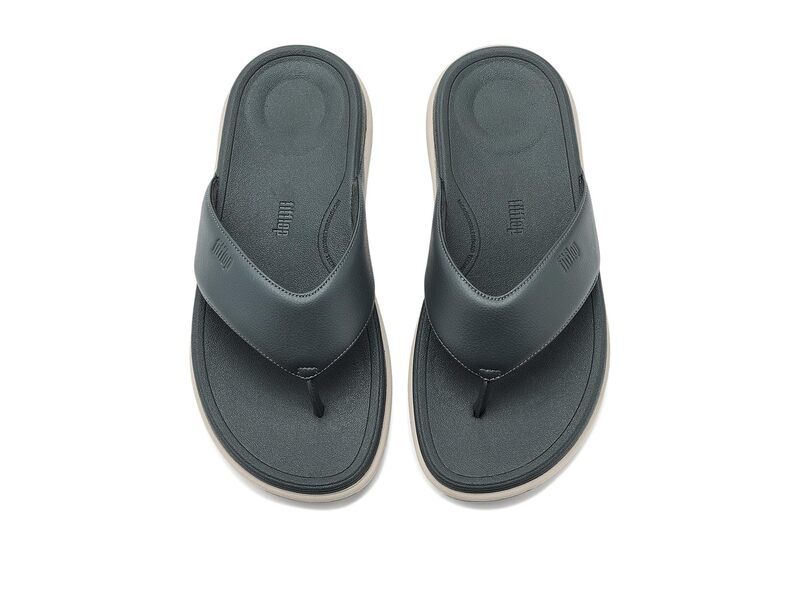 フィットフロップ メンズ シューズ サンダル Fitflop FMode Go ToePost Sandals Charcoal チャコール