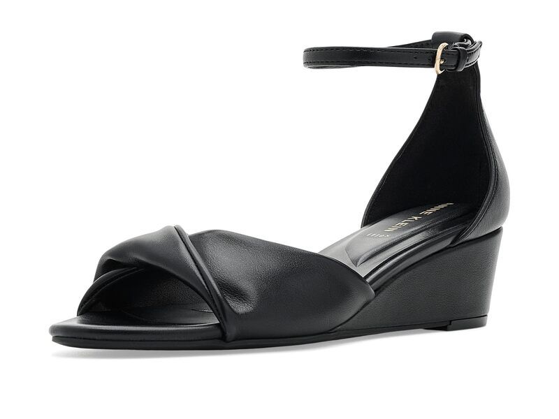 アンクライン レディース シューズ オックスフォード Anne Klein Whitby Black Smooth ブラック