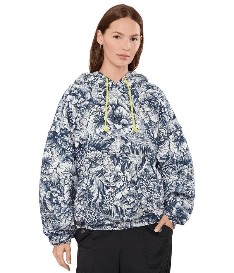 フリーピープル レディース アウター パーカー・スウェット プリント Fp Movement Printed Final Call Hoodie Wild Side Navy ネイビー