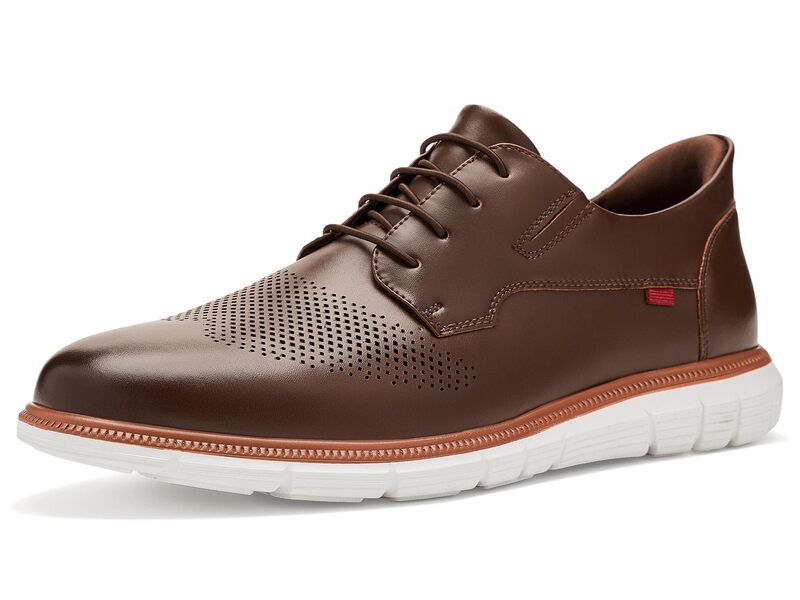 マークジョセフニューヨーク メンズ シューズ オックスフォード Marc Joseph New York Edward Street Oxford Hands Free Technology Brownapa Leat ブラウン