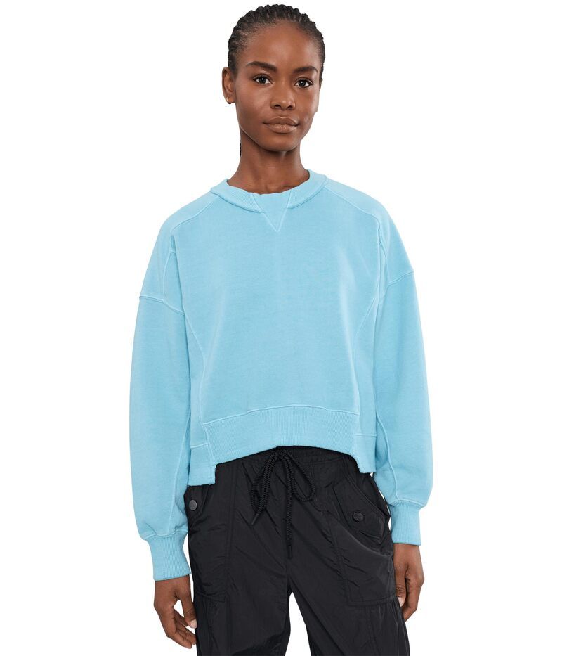 フリーピープル レディース アウター パーカー・スウェット Fp Movement Intercept Pullover Bright Blue ブルー