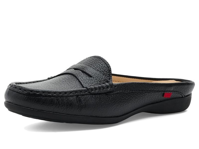 マークジョセフニューヨーク レディース シューズ スリッポン・ローファー Marc Joseph New York Union Mule Black Tumbled L ブラック