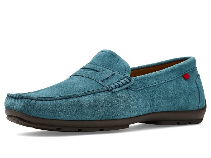 マークジョセフニューヨーク メンズ シューズ スリッポン・ローファー Marc Joseph New York Hamilton Ploafer Atlantic Blue S ブルー
