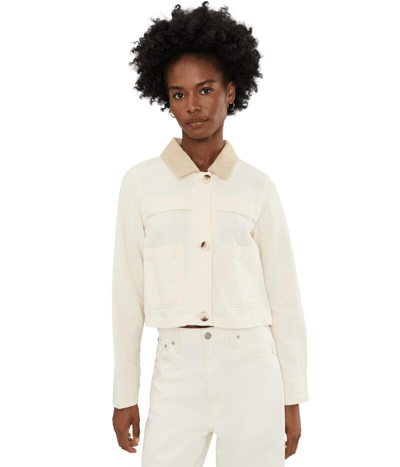 ブランクニューヨーク レディース アウター コート リネン ジャケット Blank Nyc Morning Zen Linen Jacket Beige ベージュ