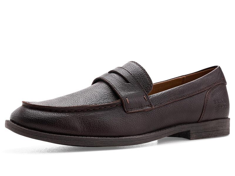 フライ メンズ シューズ スリッポン・ローファー Frye And Co Everett Penny Dark Mahogany