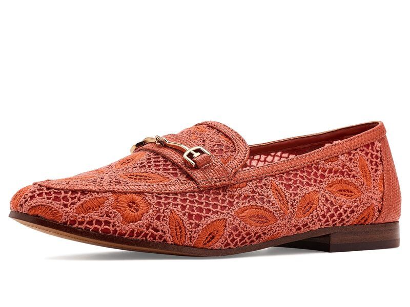 サムエデルマン レディース シューズ スリッポン・ローファー メッシュ Sam Edelman Loraine Mesh Coral Clay コーラル