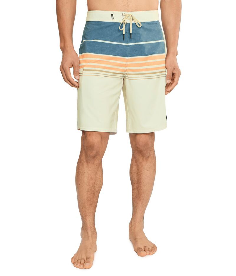 オニール メンズ 水着 ハーフパンツ・ショーツ ショートパンツ Oneill Hyperfreak Heat Stripe 20 Boardshorts Tofu ストライプ