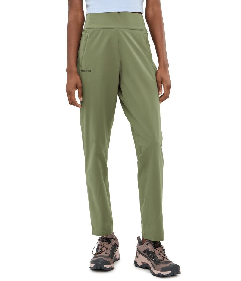 マーモット レディース ボトムス カジュアルパンツ Marmot Airexchange Hybrid Pants Olive Grove オリーブ